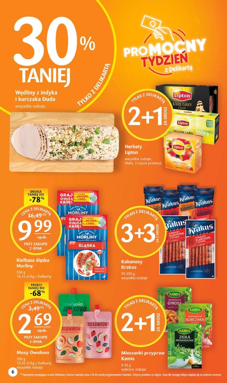 Gazetka promocyjna Delikatesy Centrum str. 6