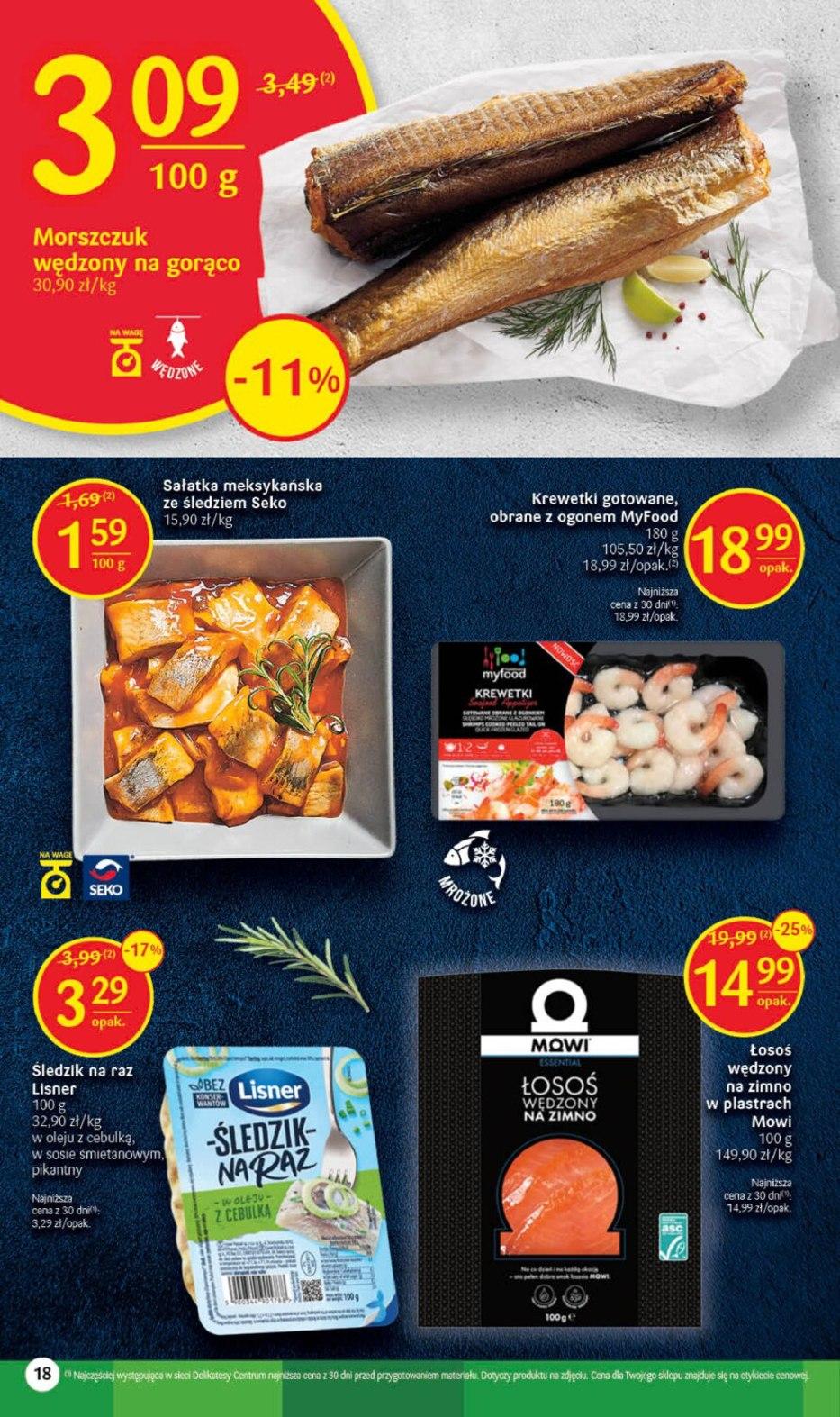 Gazetka promocyjna Delikatesy Centrum str. 18
