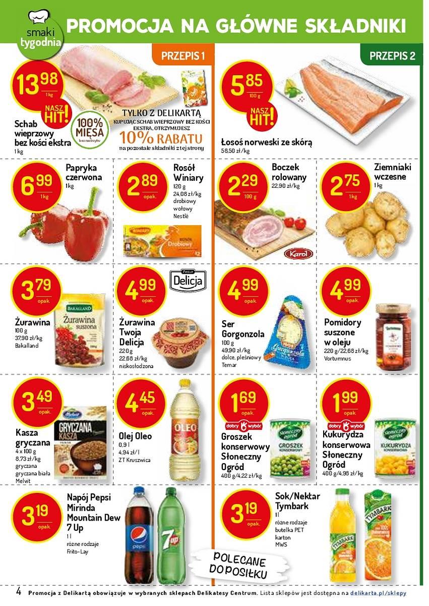 Gazetka promocyjna Delikatesy Centrum str. 4
