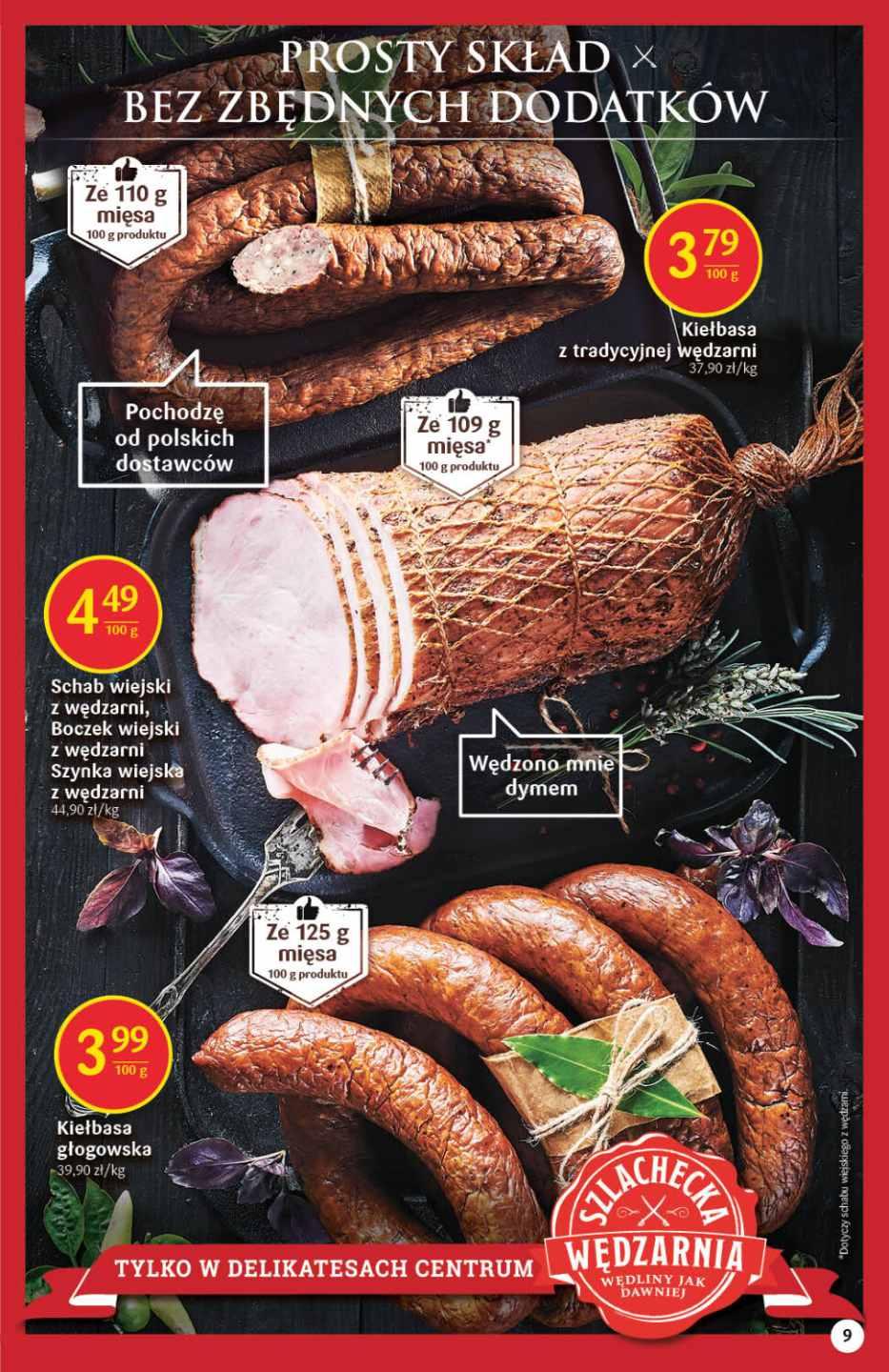 Gazetka promocyjna Delikatesy Centrum str. 9