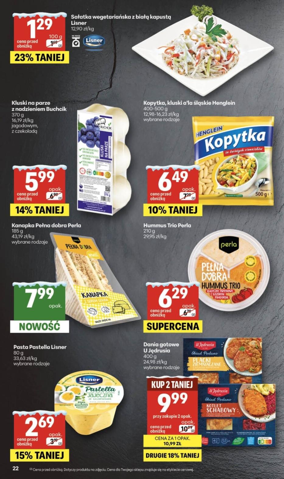 Gazetka promocyjna Delikatesy Centrum str. 22