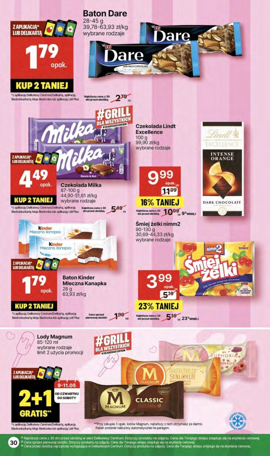 Gazetka promocyjna Delikatesy Centrum str. 30