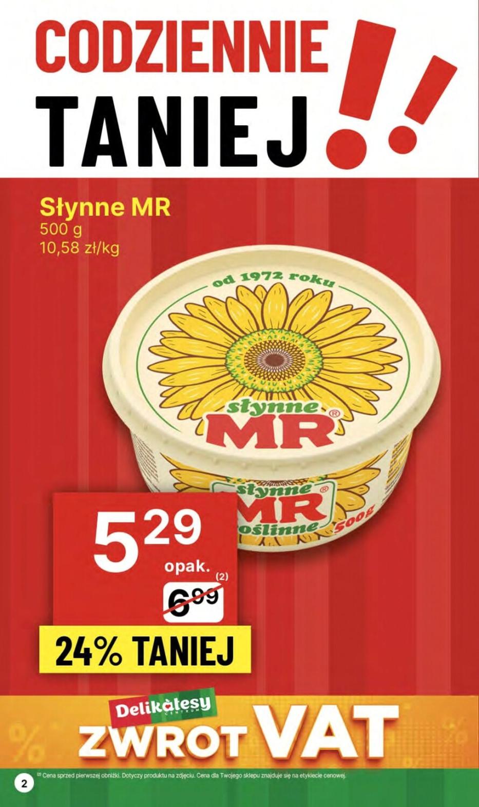 Gazetka promocyjna Delikatesy Centrum str. 2