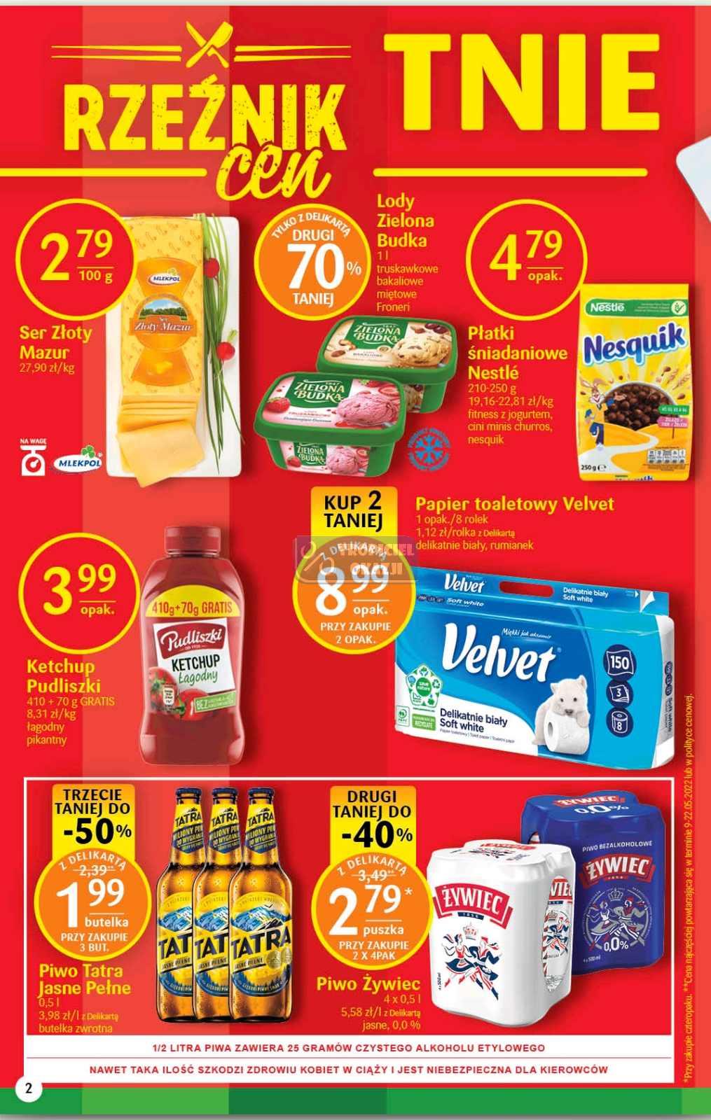 Gazetka promocyjna Delikatesy Centrum str. 2