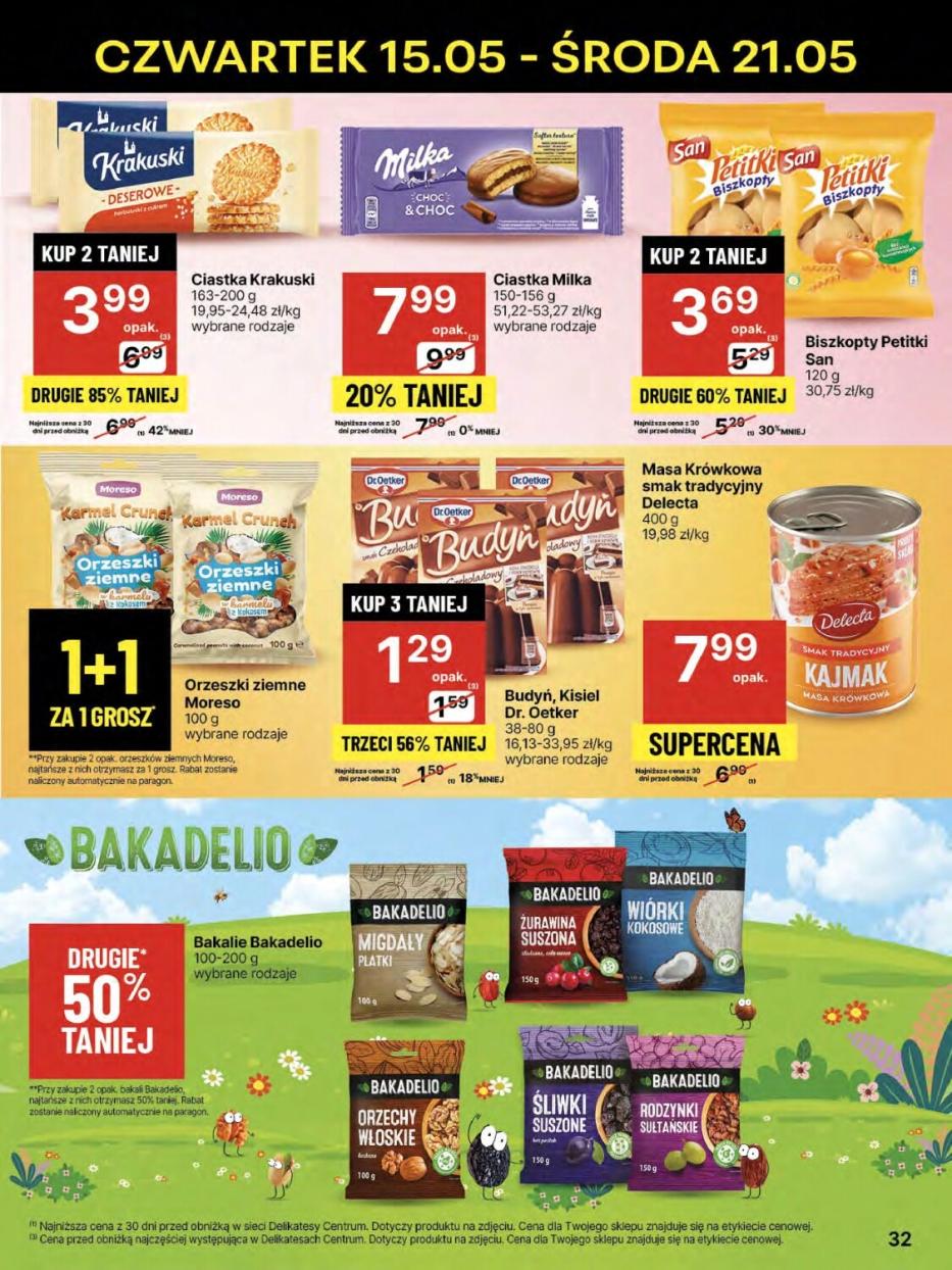 Gazetka promocyjna Delikatesy Centrum str. 32