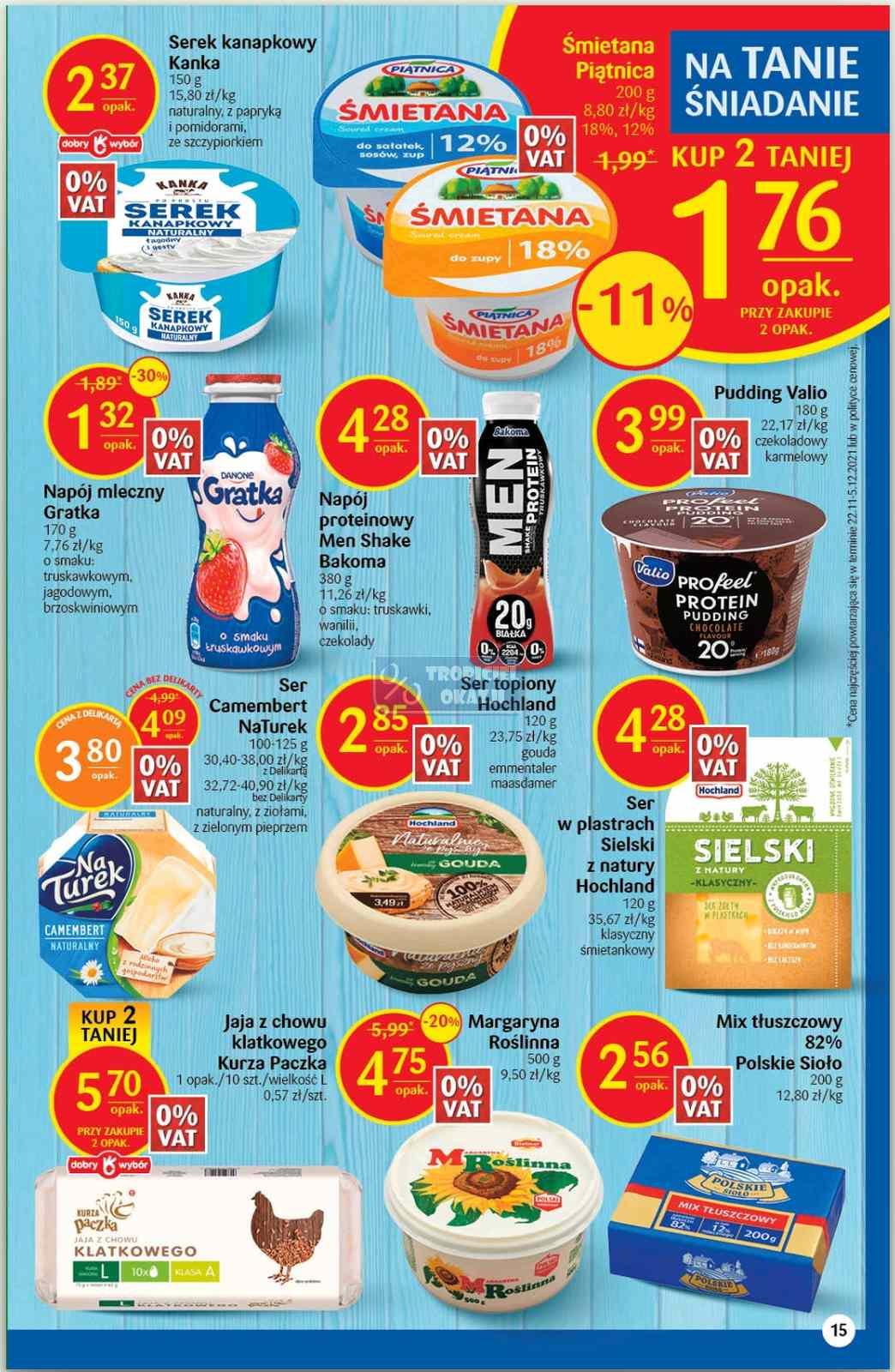 Gazetka promocyjna Delikatesy Centrum str. 15