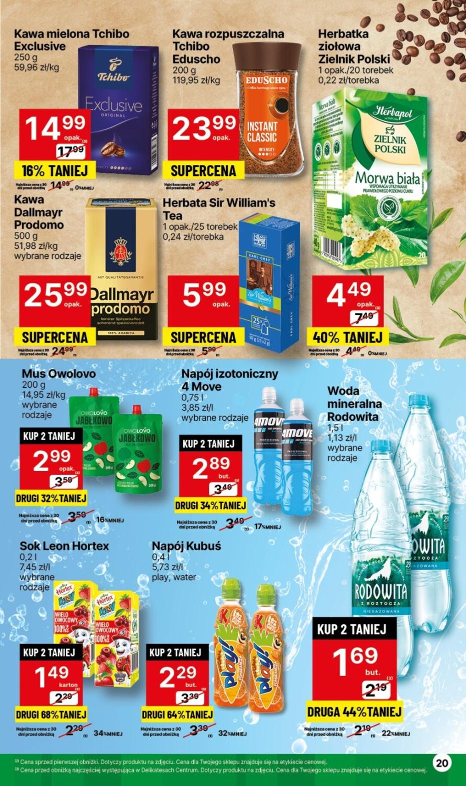 Gazetka promocyjna Delikatesy Centrum str. 20