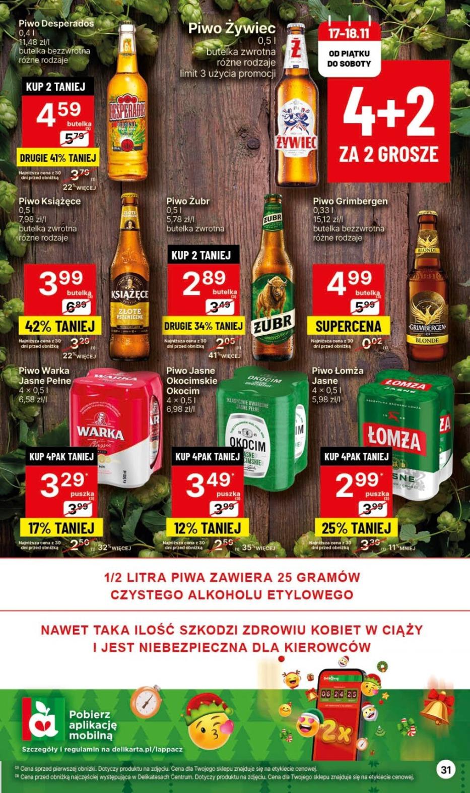 Gazetka promocyjna Delikatesy Centrum str. 31