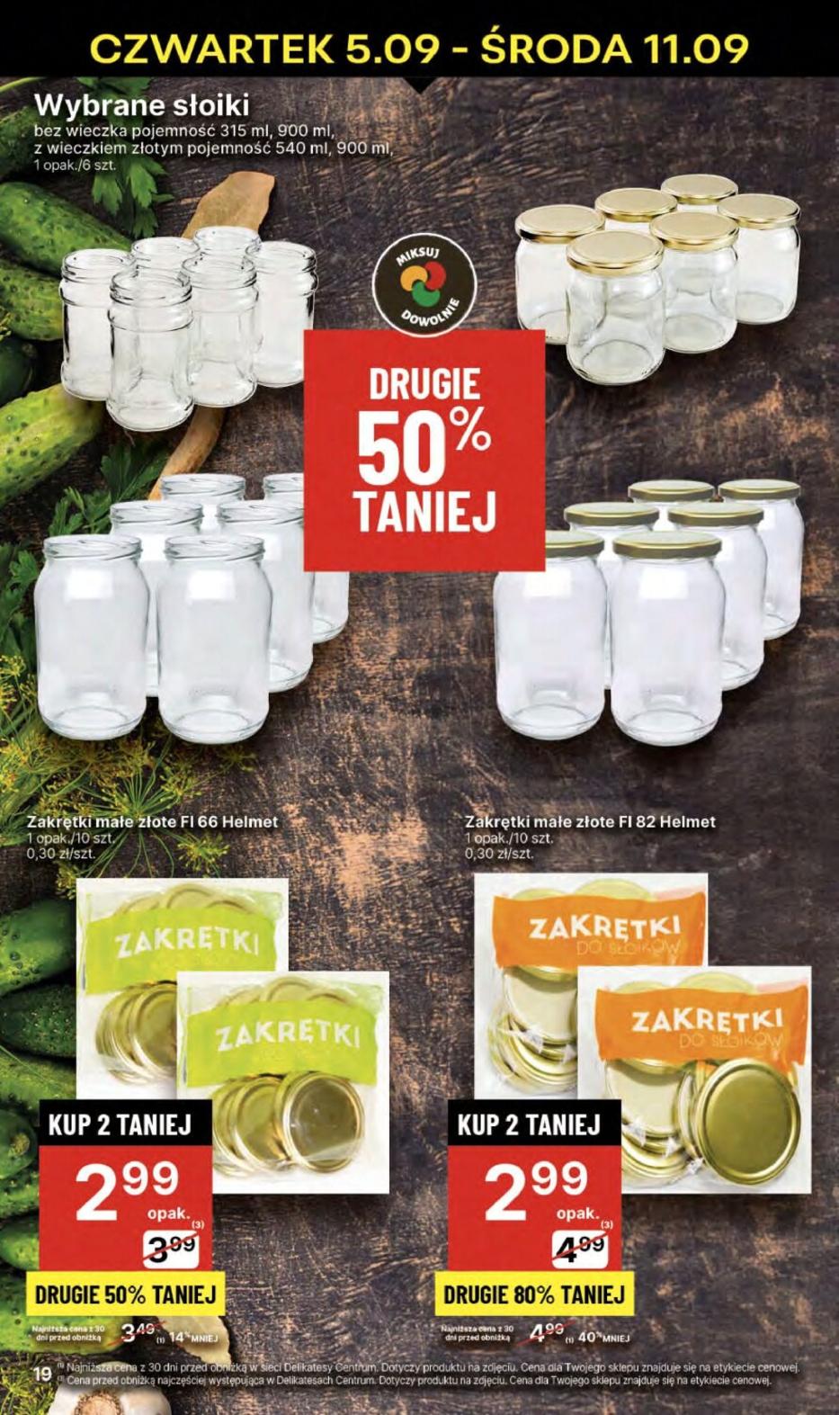 Gazetka promocyjna Delikatesy Centrum str. 19