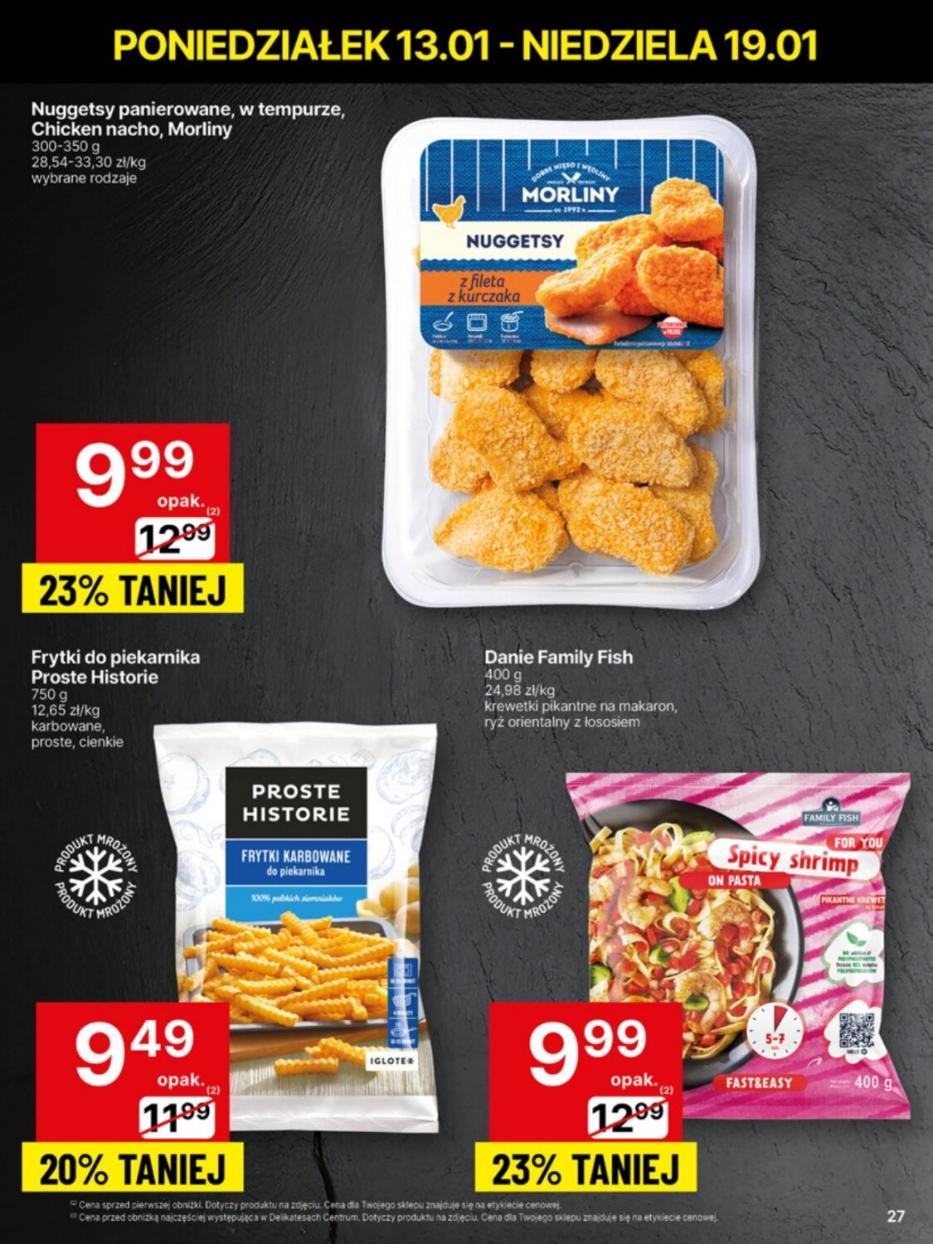 Gazetka promocyjna Delikatesy Centrum str. 27