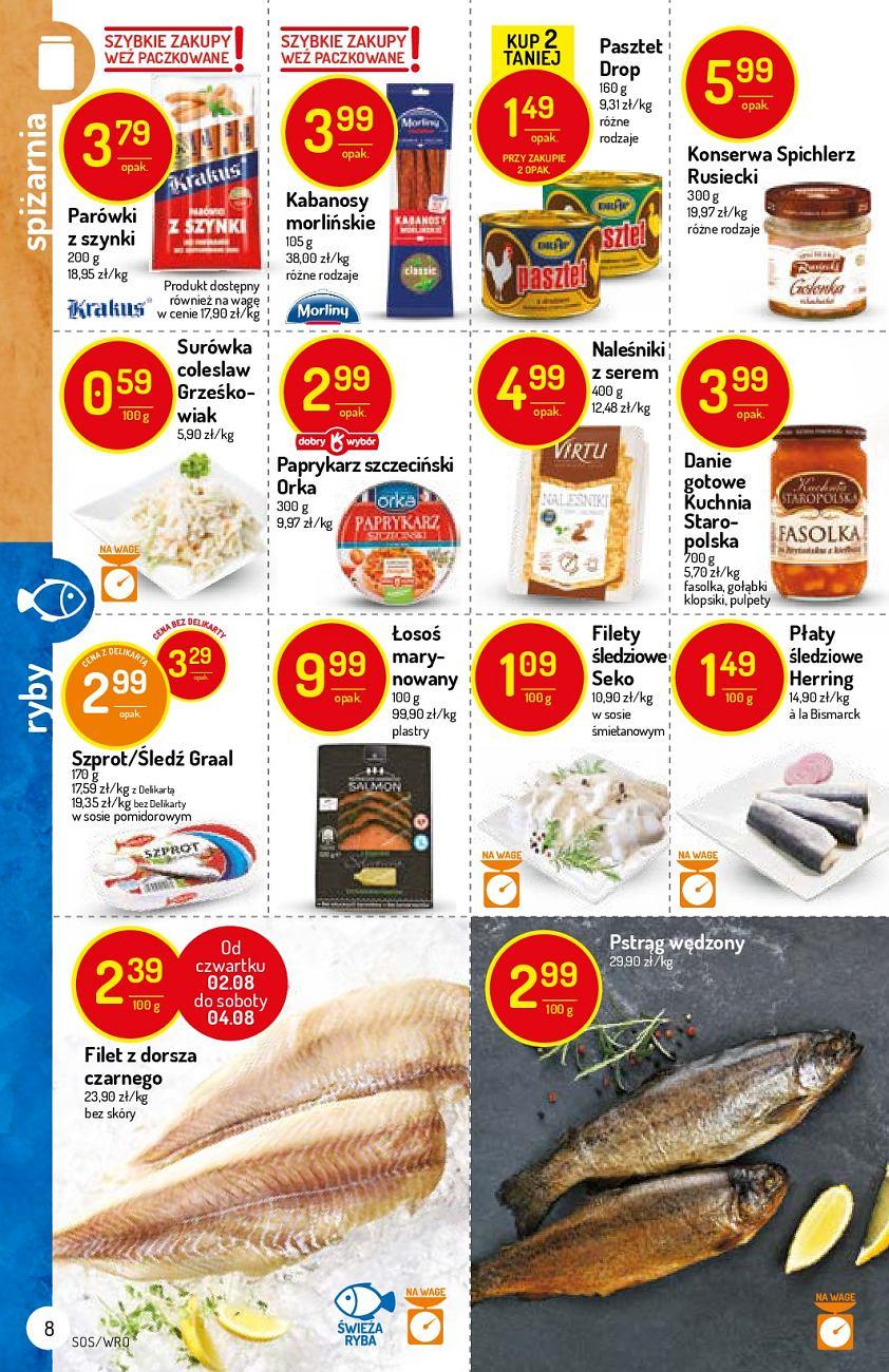 Gazetka promocyjna Delikatesy Centrum str. 8