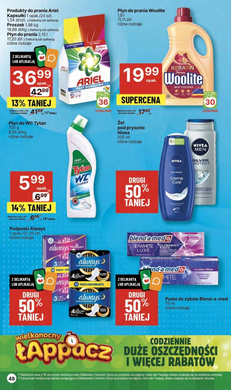 Gazetka promocyjna Delikatesy Centrum str. 48