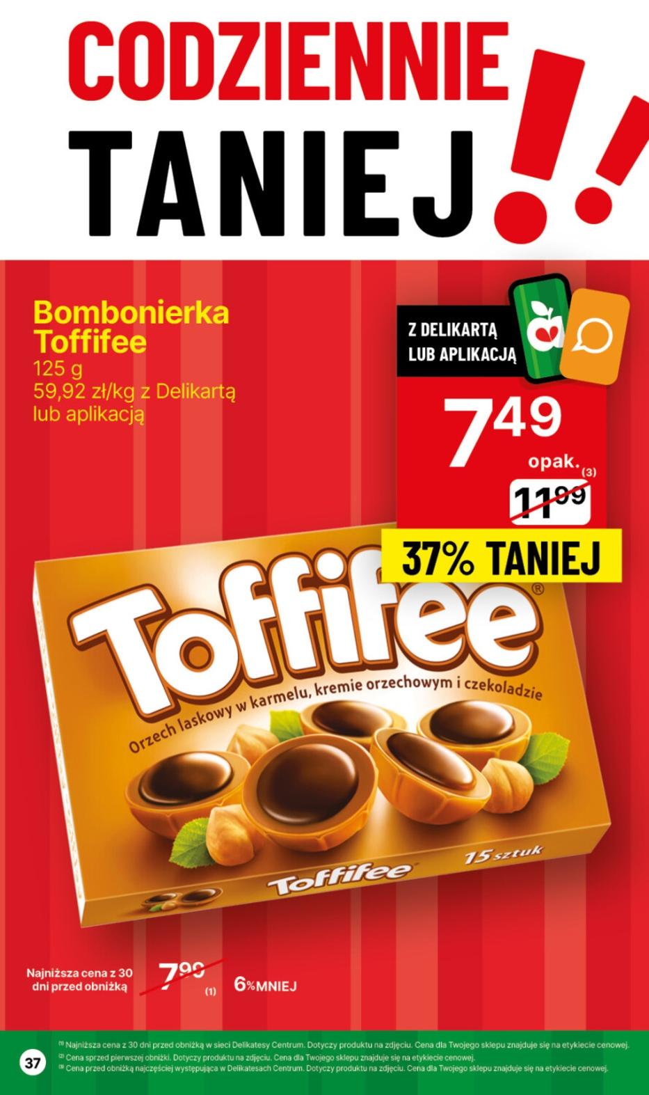 Gazetka promocyjna Delikatesy Centrum str. 37