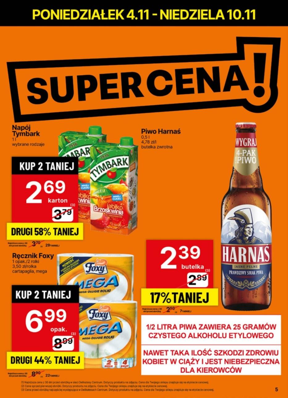 Gazetka promocyjna Delikatesy Centrum str. 5
