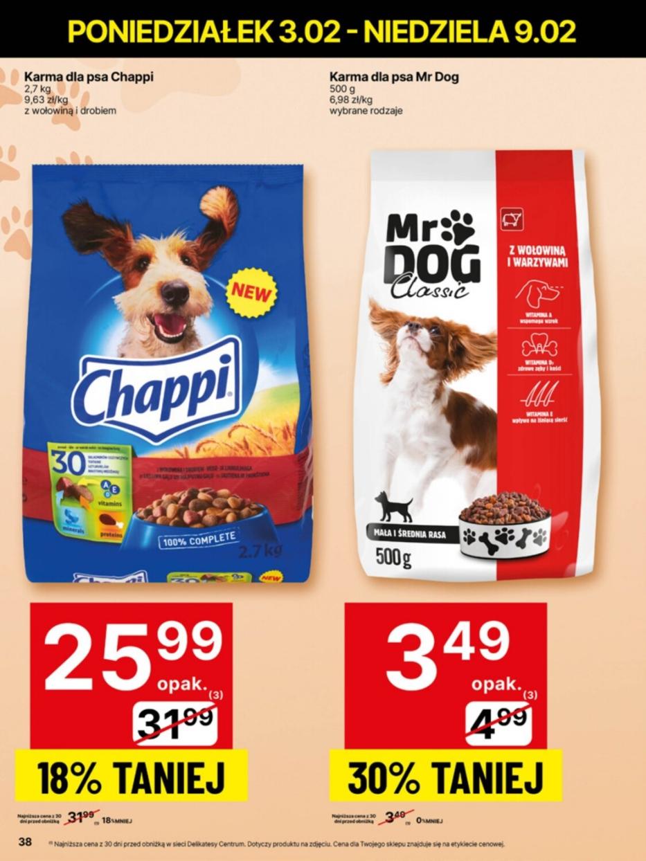 Gazetka promocyjna Delikatesy Centrum str. 38