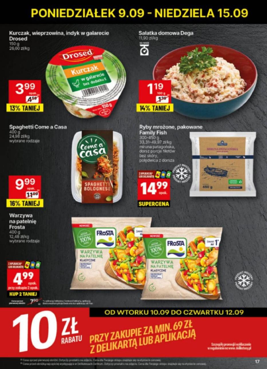 Gazetka promocyjna Delikatesy Centrum str. 17