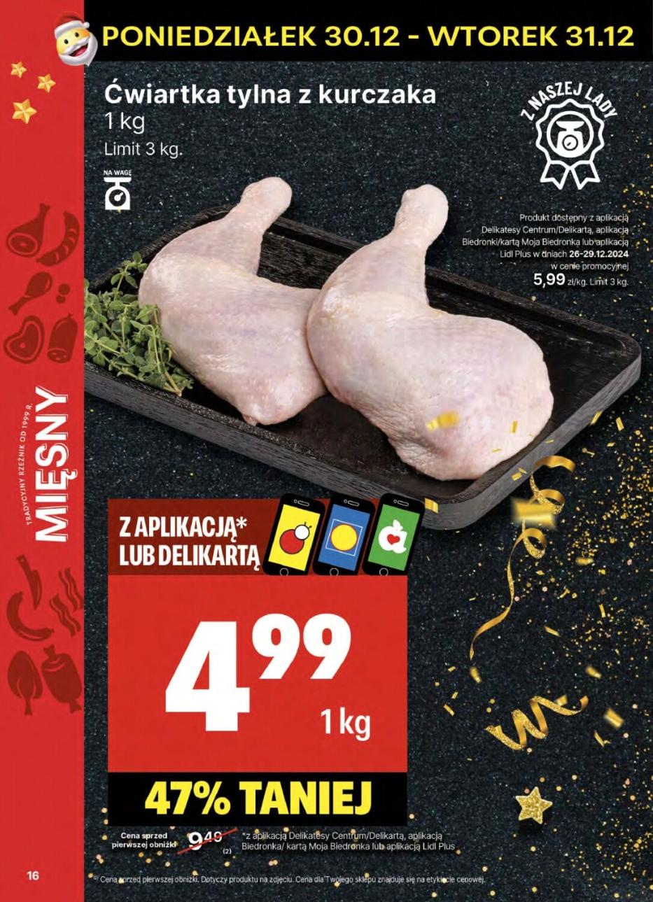 Gazetka promocyjna Delikatesy Centrum str. 16