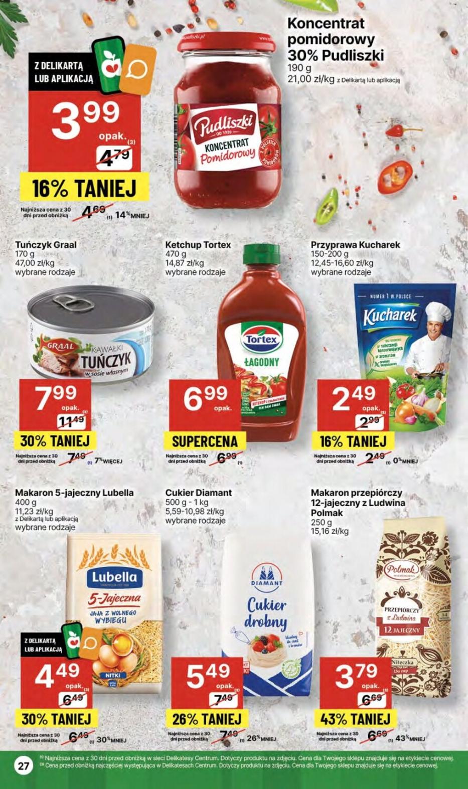 Gazetka promocyjna Delikatesy Centrum str. 27