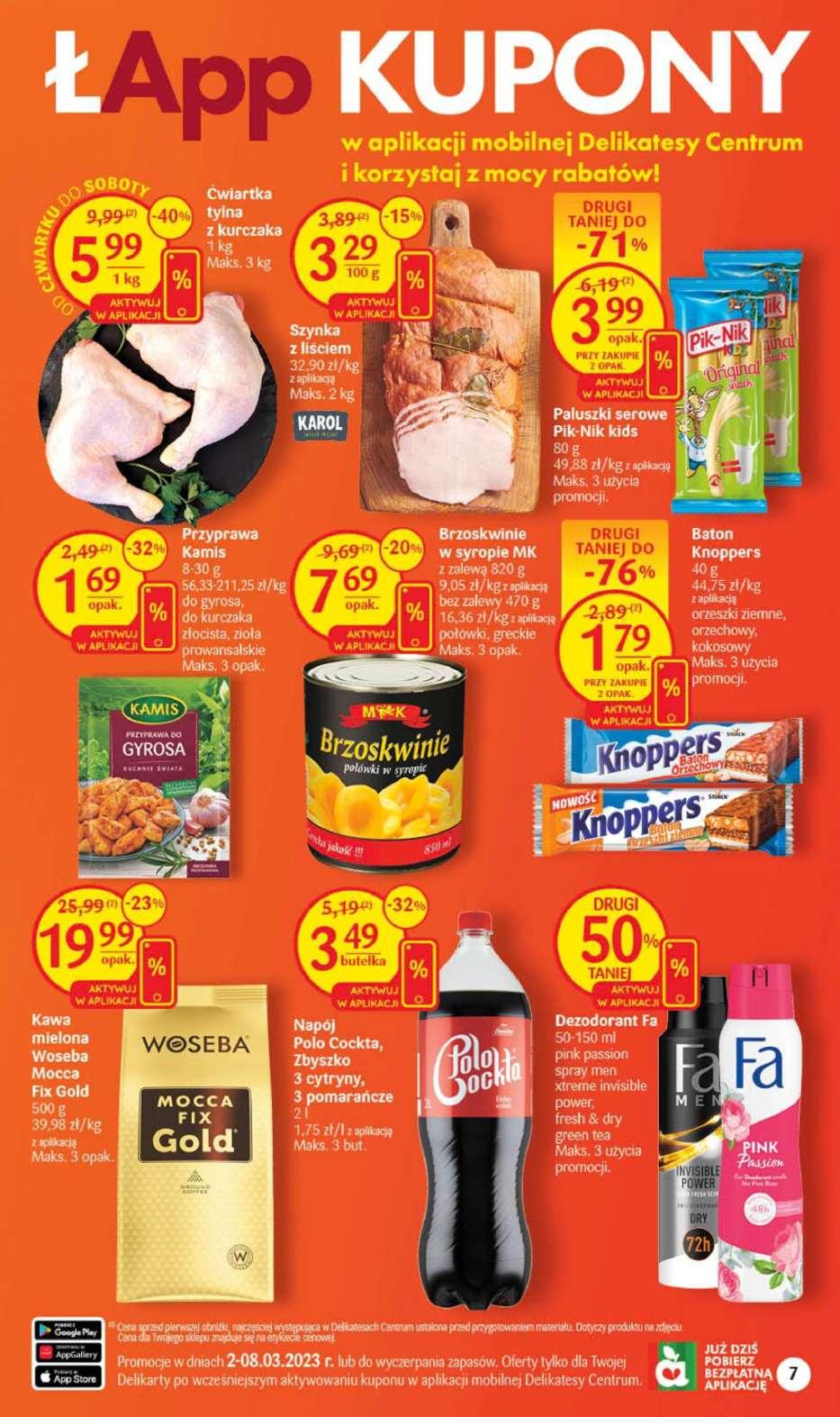 Gazetka promocyjna Delikatesy Centrum str. 7