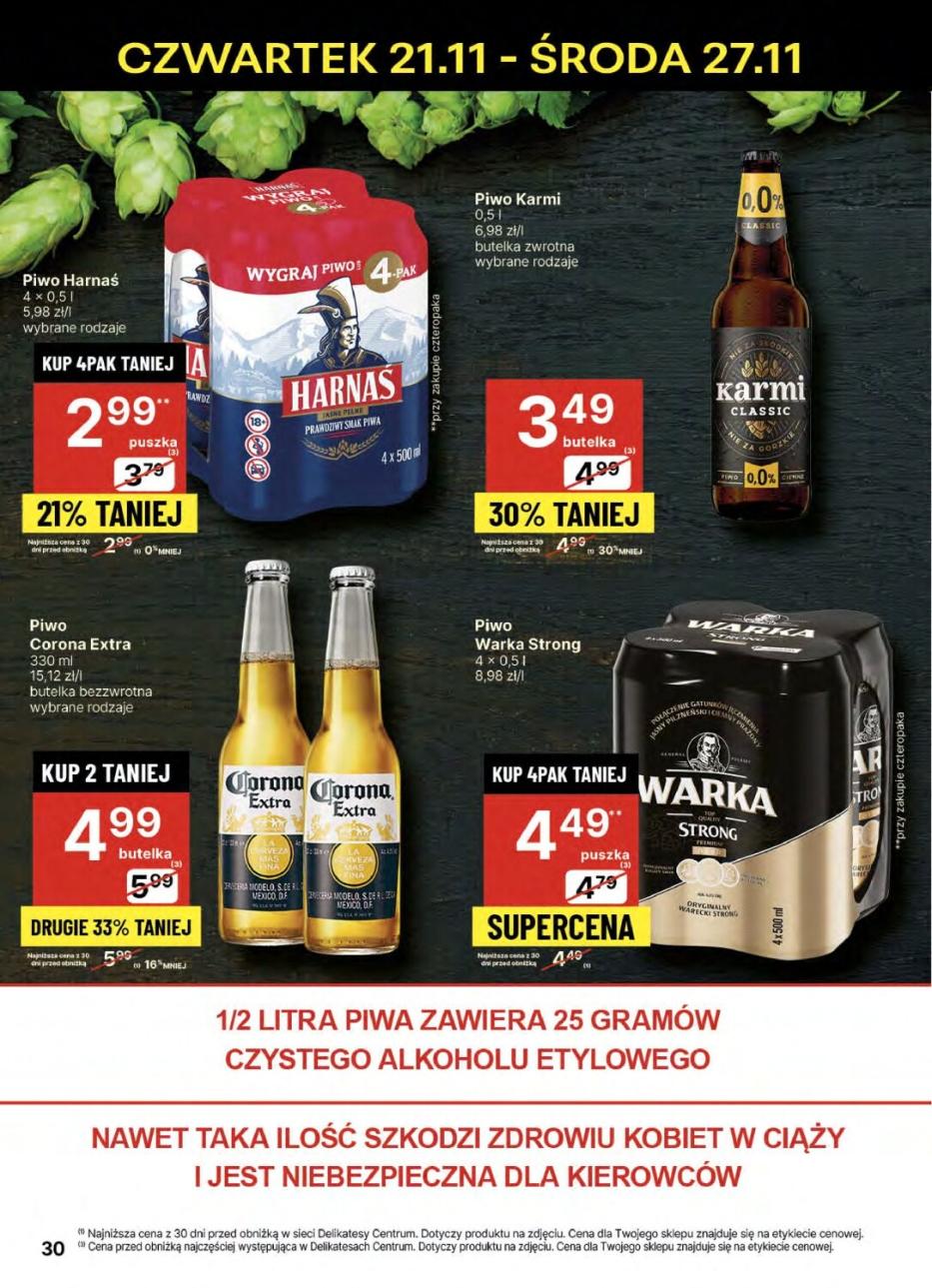 Gazetka promocyjna Delikatesy Centrum str. 30