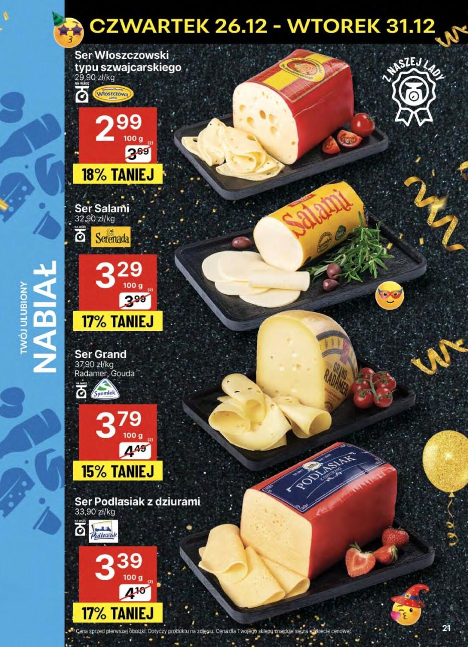 Gazetka promocyjna Delikatesy Centrum str. 21