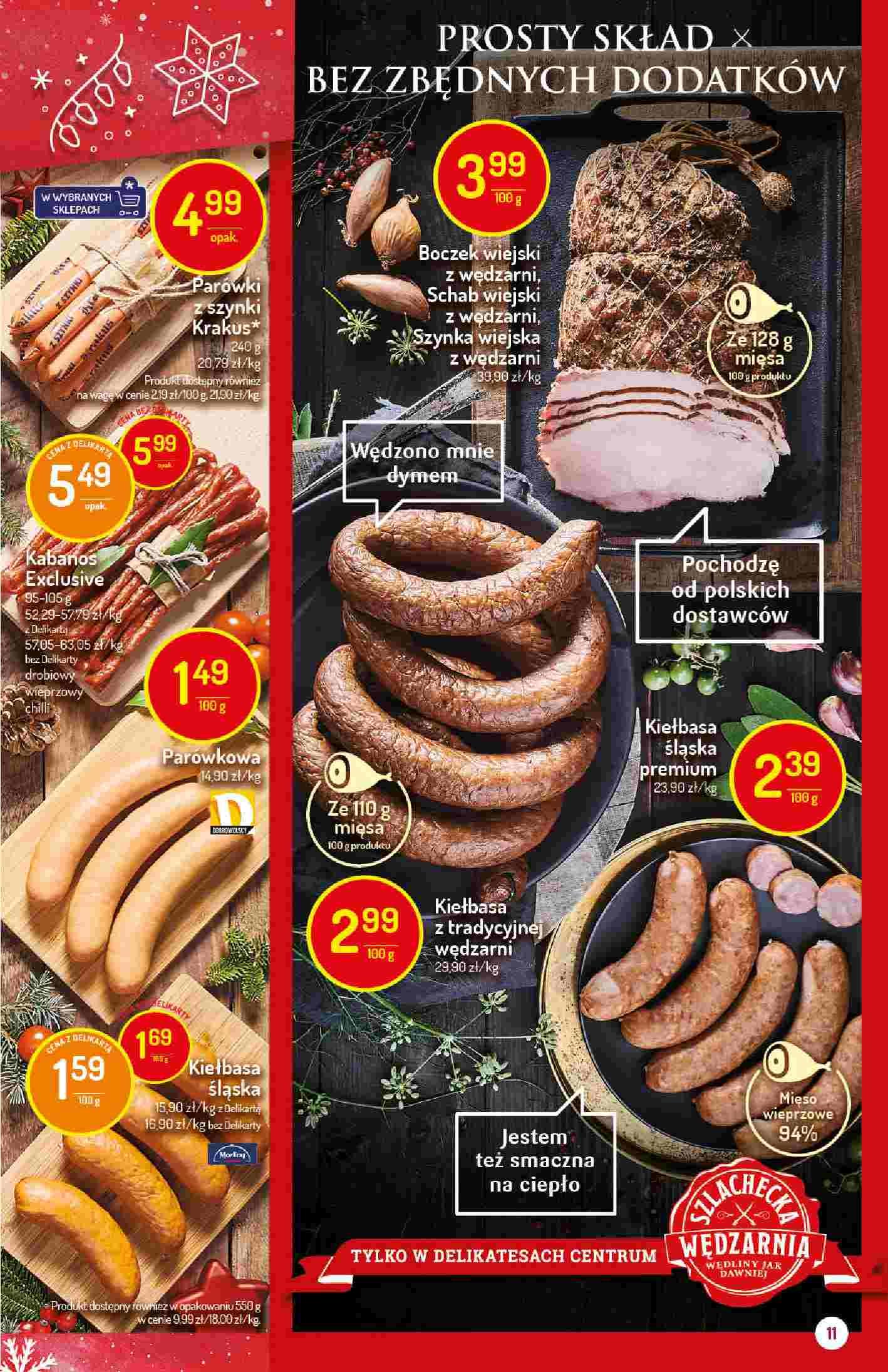 Gazetka promocyjna Delikatesy Centrum str. 11