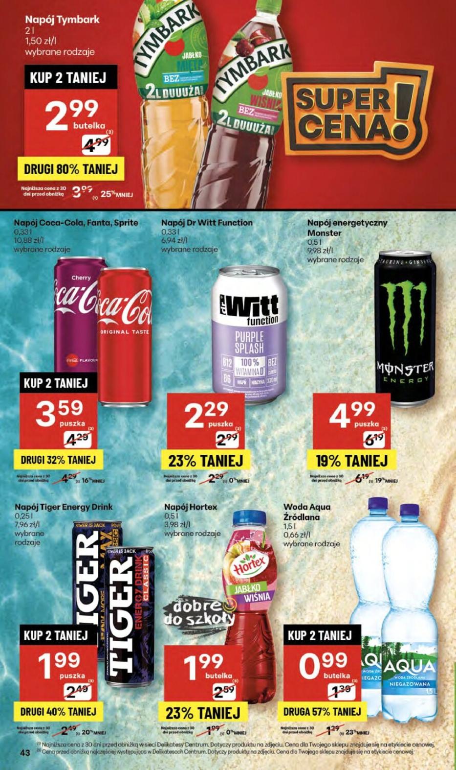 Gazetka promocyjna Delikatesy Centrum str. 43