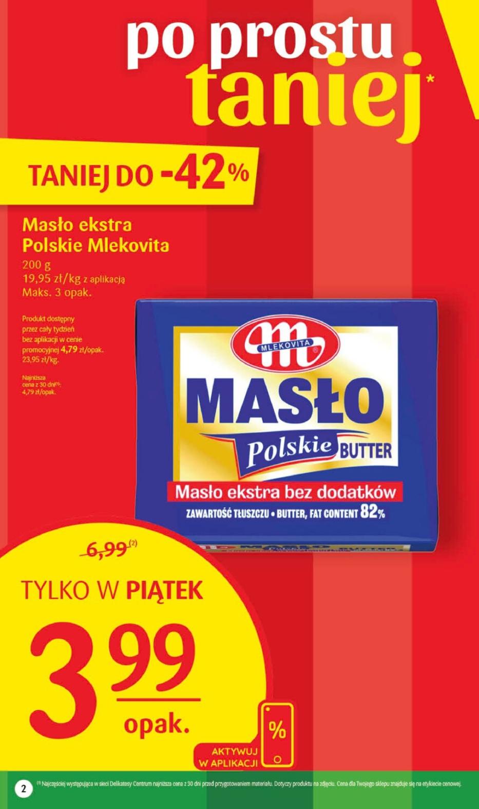 Gazetka promocyjna Delikatesy Centrum str. 2