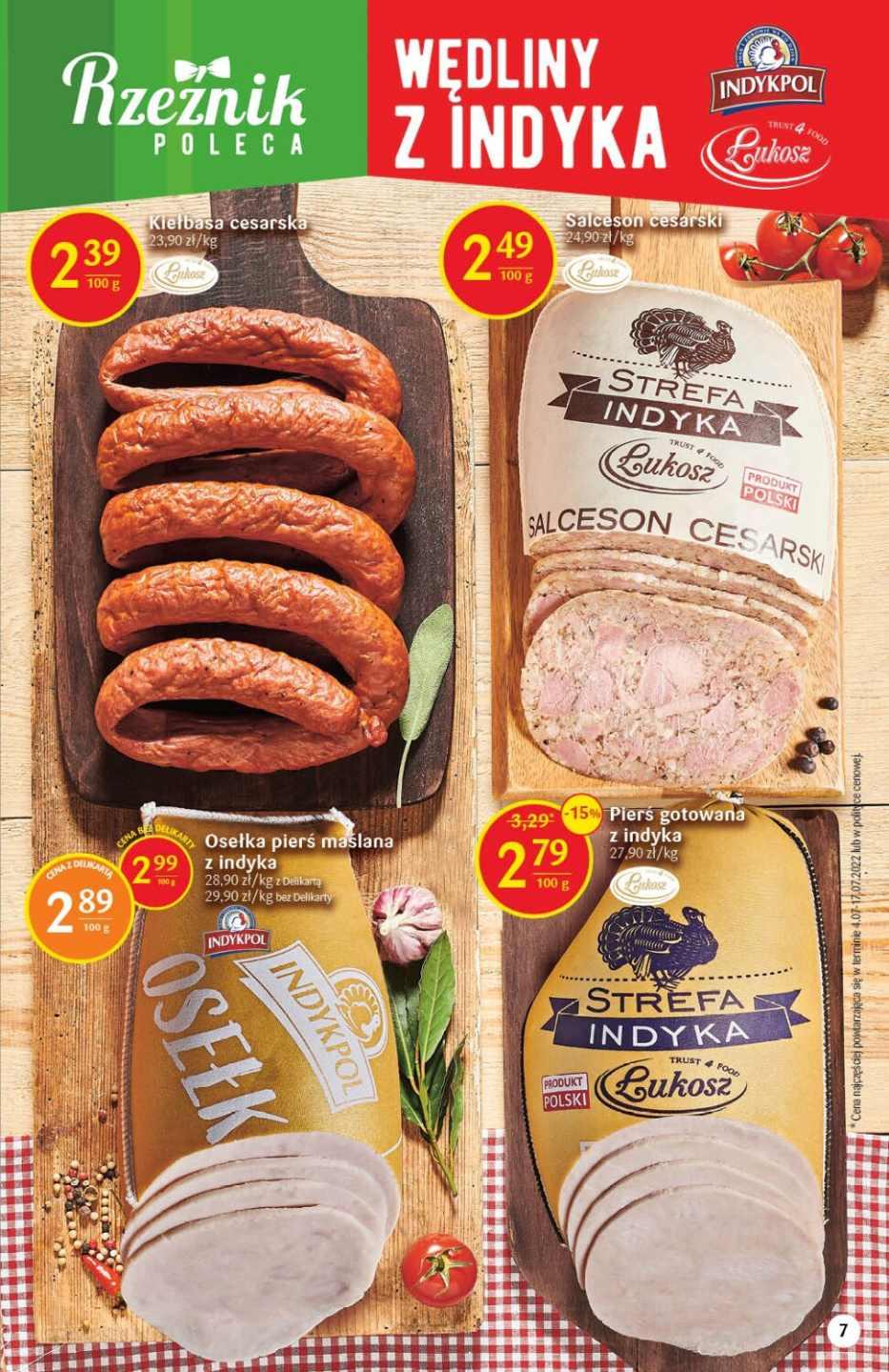 Gazetka promocyjna Delikatesy Centrum str. 7
