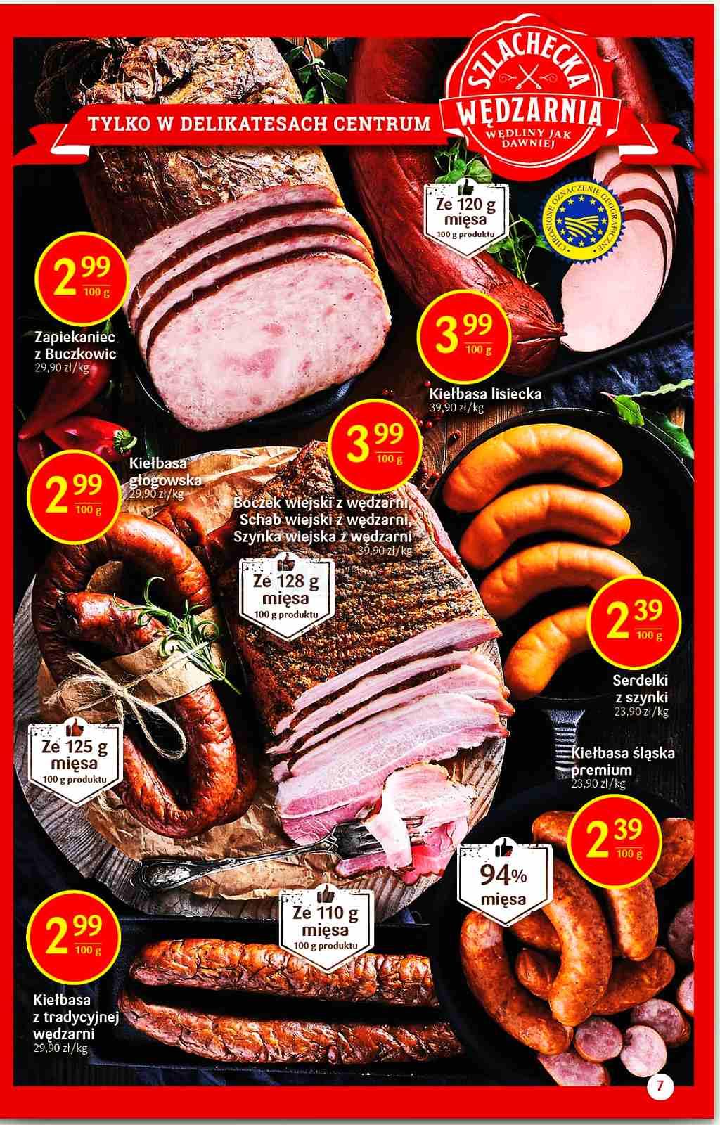 Gazetka promocyjna Delikatesy Centrum str. 7