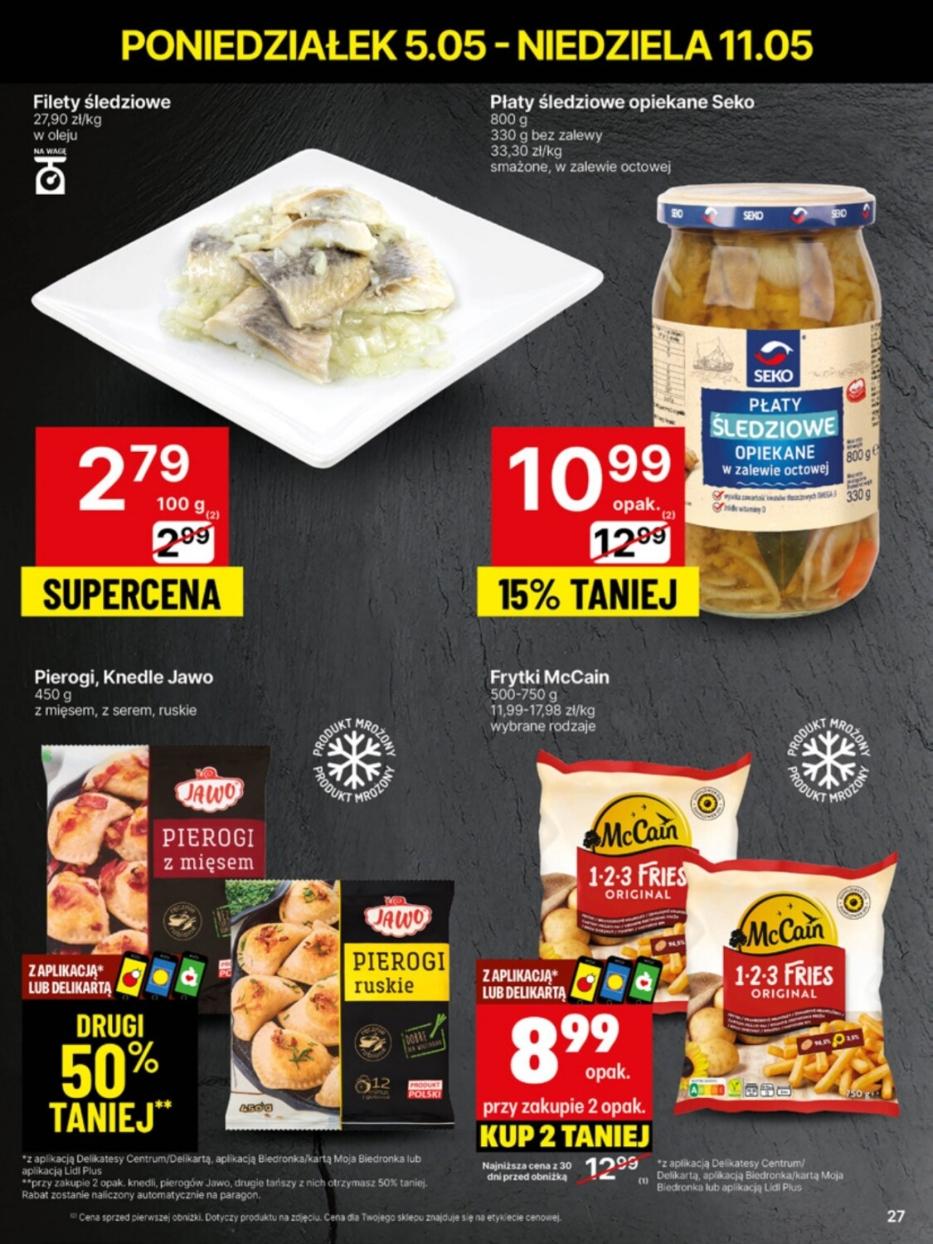 Gazetka promocyjna Delikatesy Centrum str. 27