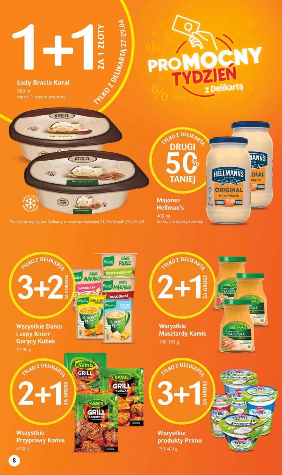 Gazetka promocyjna Delikatesy Centrum str. 8
