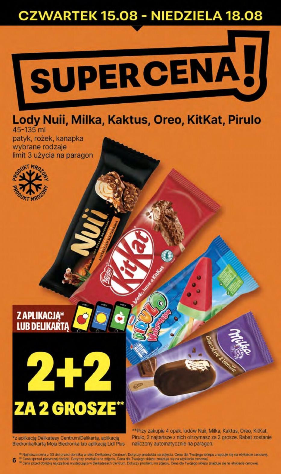 Gazetka promocyjna Delikatesy Centrum str. 6