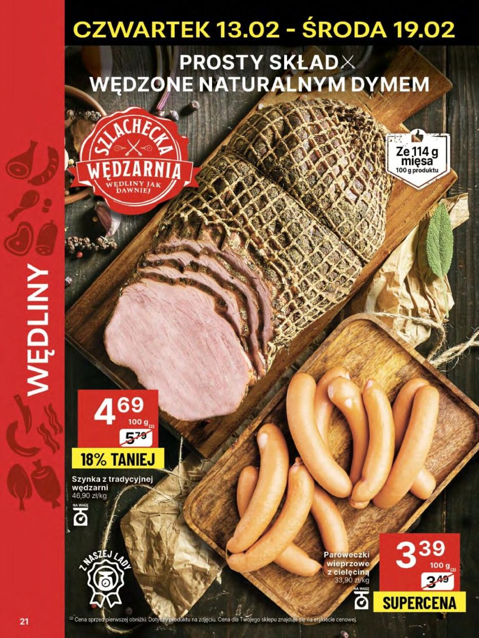 Gazetka promocyjna Delikatesy Centrum str. 21