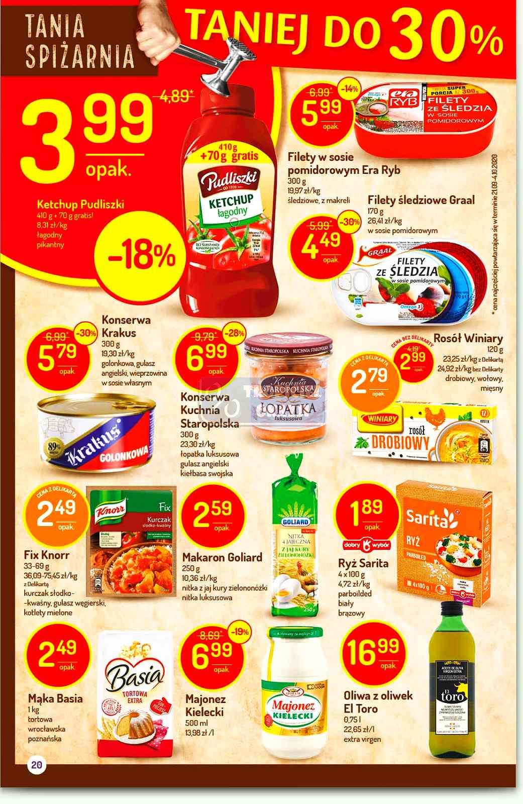 Gazetka promocyjna Delikatesy Centrum str. 20