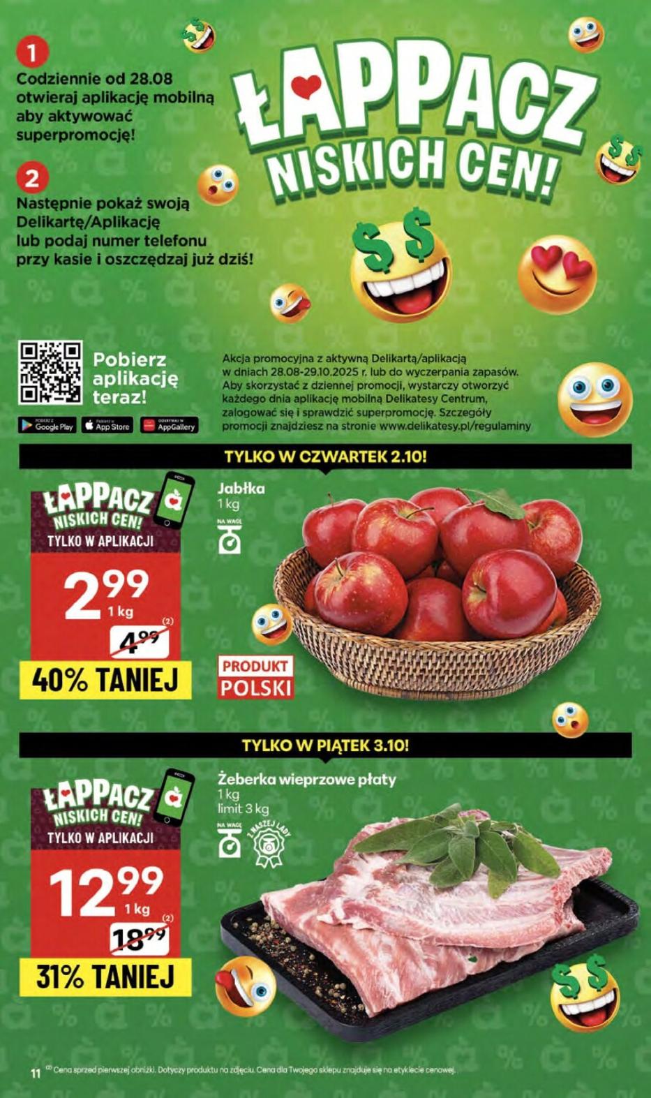 Gazetka promocyjna Delikatesy Centrum str. 11