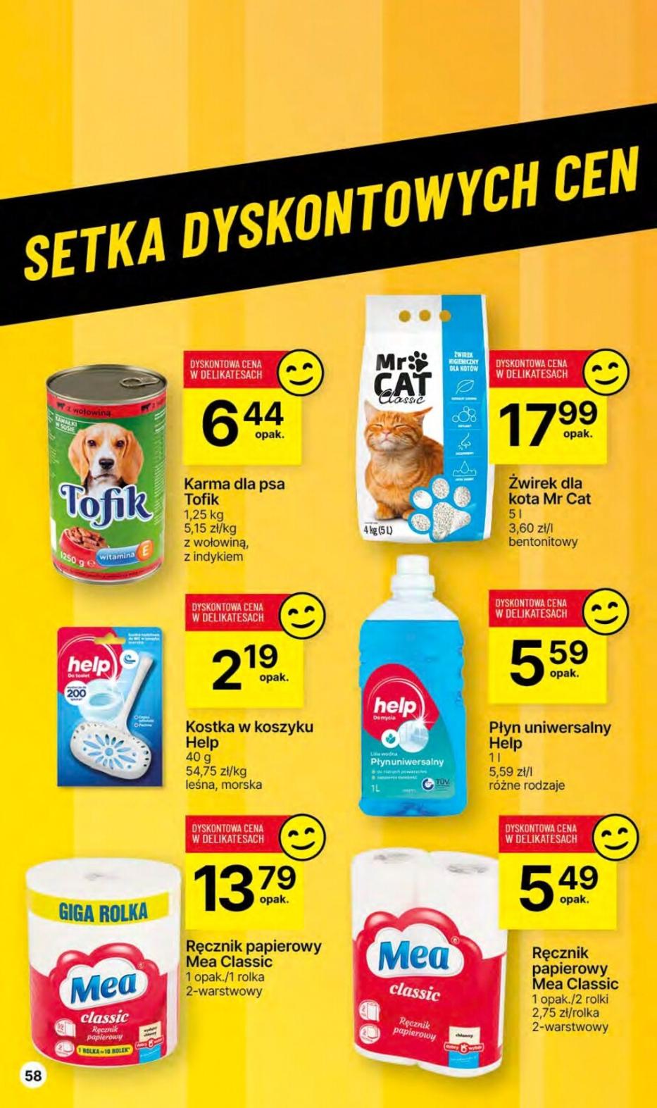 Gazetka promocyjna Delikatesy Centrum str. 58