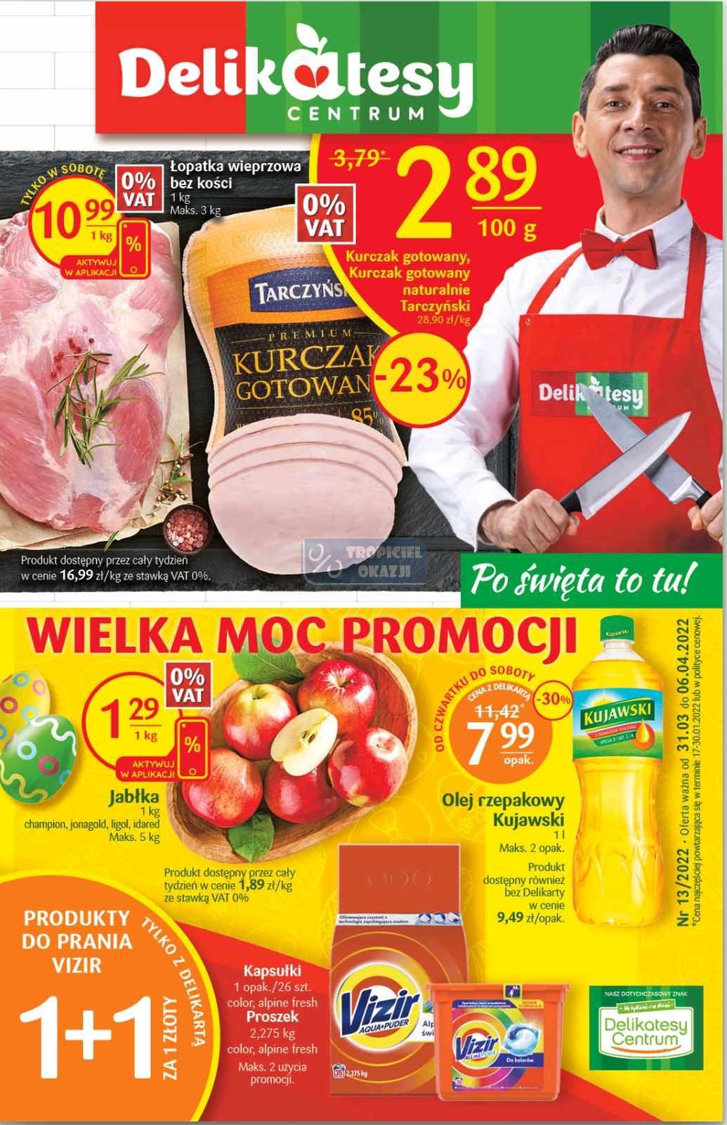 Gazetka promocyjna Delikatesy Centrum str. 1