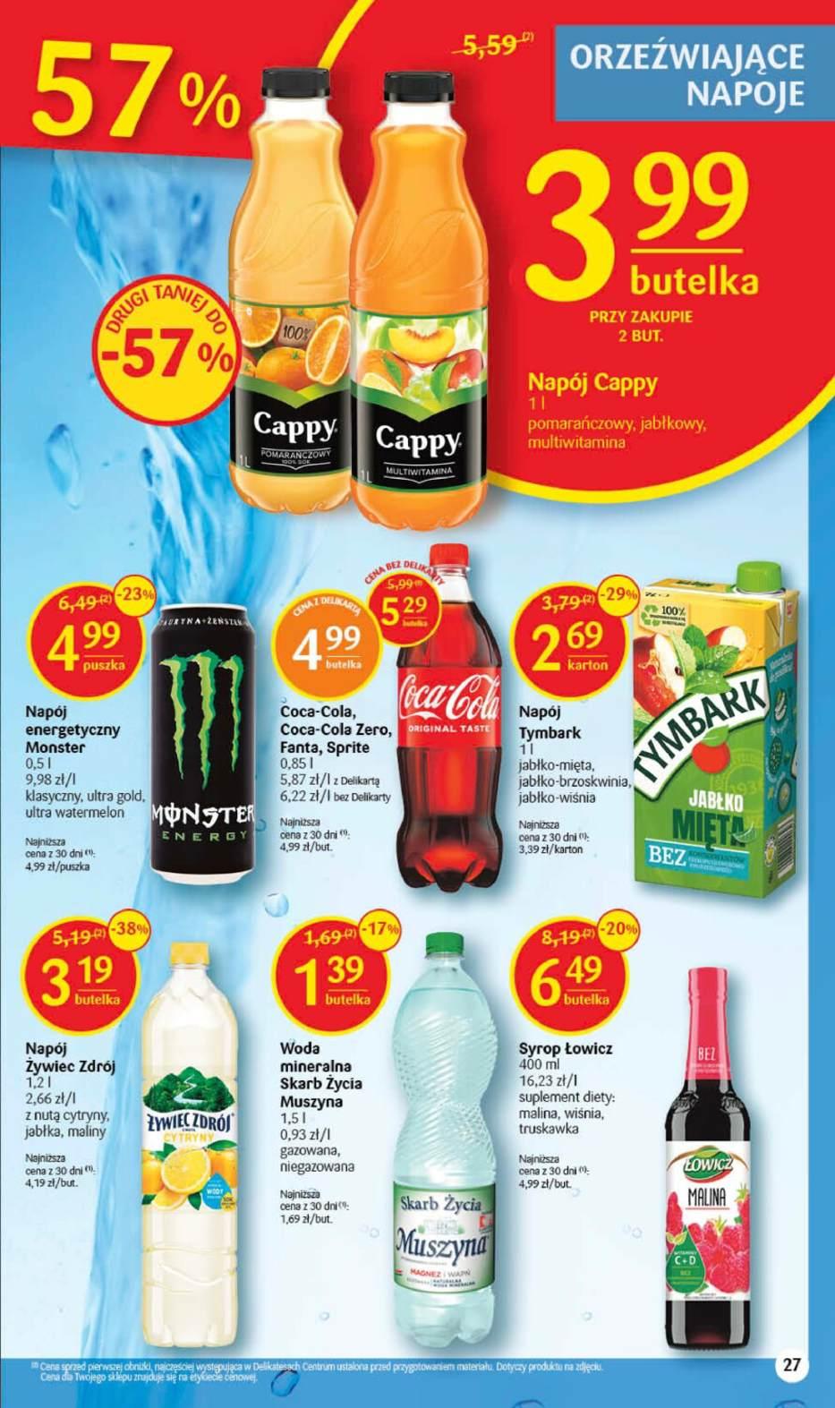Gazetka promocyjna Delikatesy Centrum str. 27
