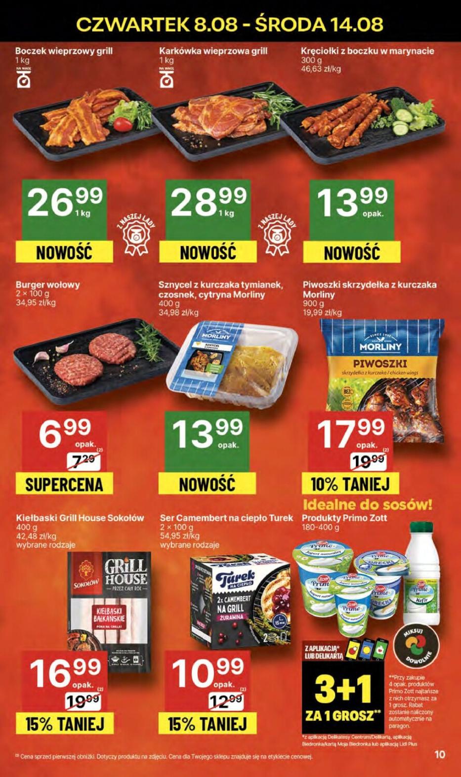 Gazetka promocyjna Delikatesy Centrum str. 10