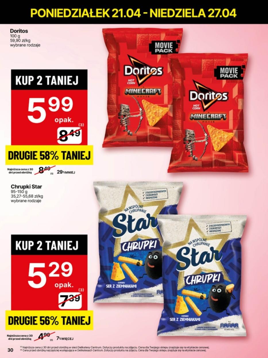 Gazetka promocyjna Delikatesy Centrum str. 30