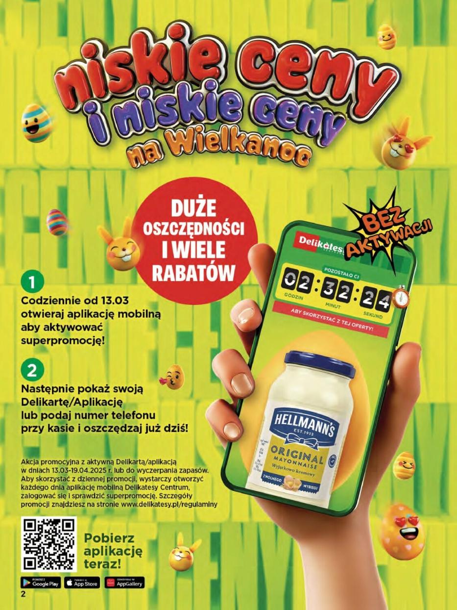 Gazetka promocyjna Delikatesy Centrum str. 2