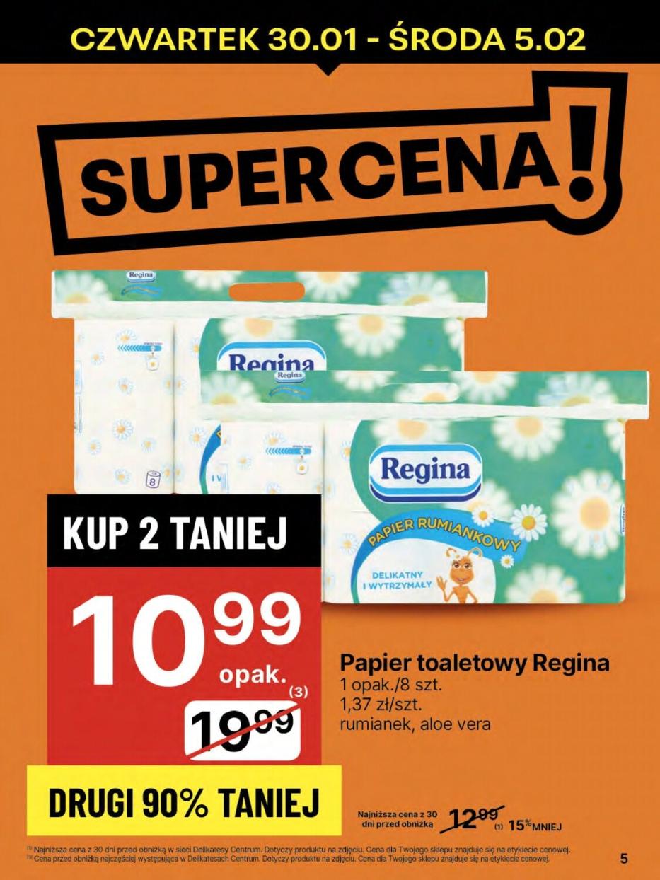 Gazetka promocyjna Delikatesy Centrum str. 5
