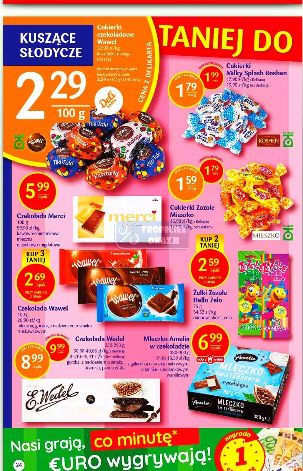 Gazetka promocyjna Delikatesy Centrum str. 24