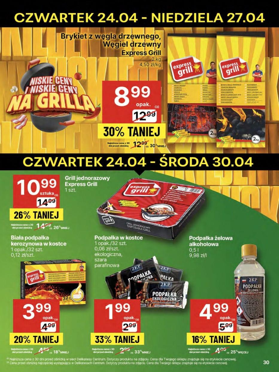 Gazetka promocyjna Delikatesy Centrum str. 30