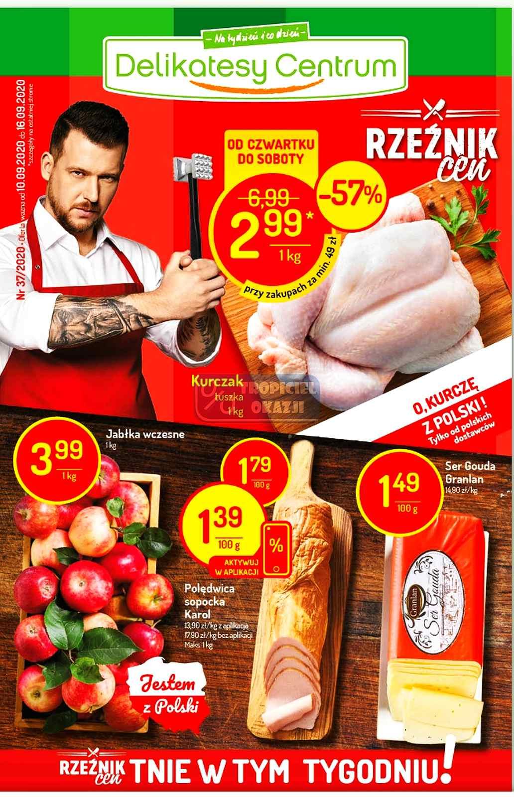 Gazetka promocyjna Delikatesy Centrum str. 1