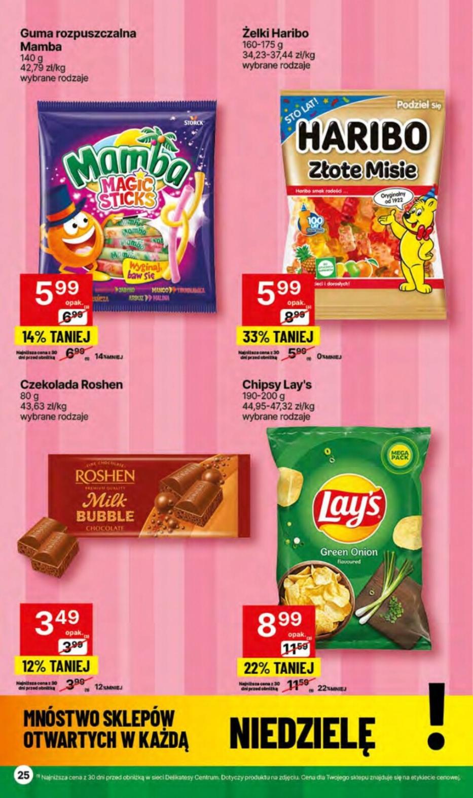 Gazetka promocyjna Delikatesy Centrum str. 25