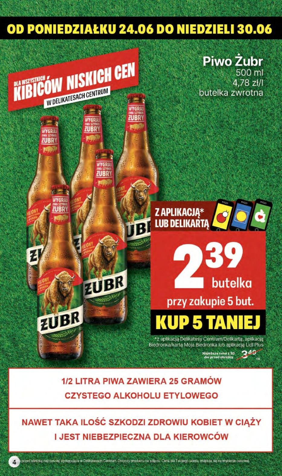 Gazetka promocyjna Delikatesy Centrum str. 4