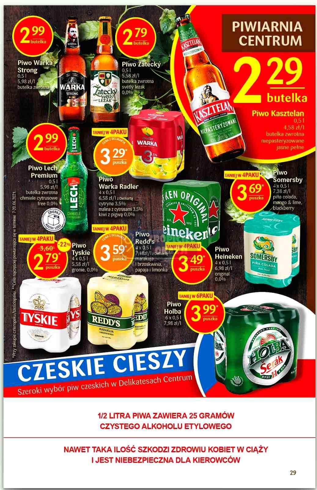 Gazetka promocyjna Delikatesy Centrum str. 29