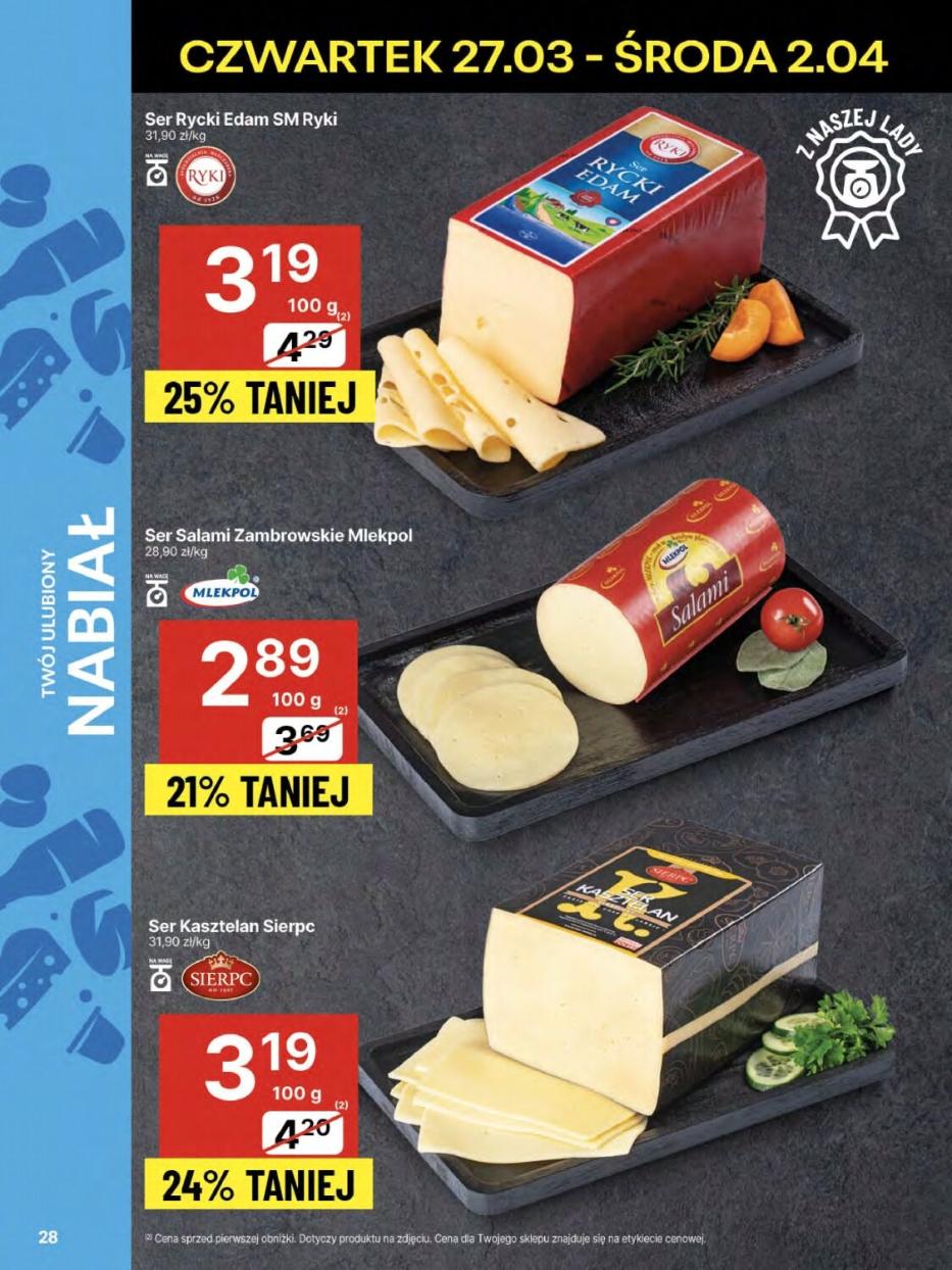Gazetka promocyjna Delikatesy Centrum str. 28